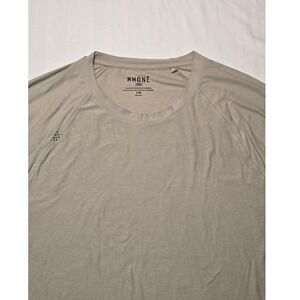 RHONE Mens LG Tan Raglan Short Sleeve Performance T-Shirt Crew Neck Athletic